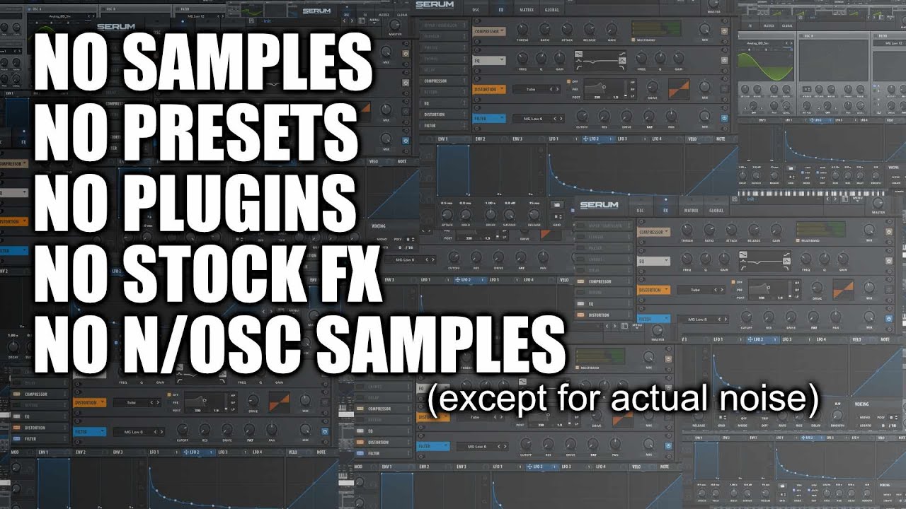 I made an entire song using Serum only | Melodic House (+project)