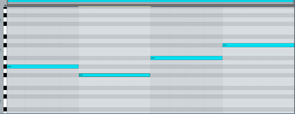 Bassline Progression