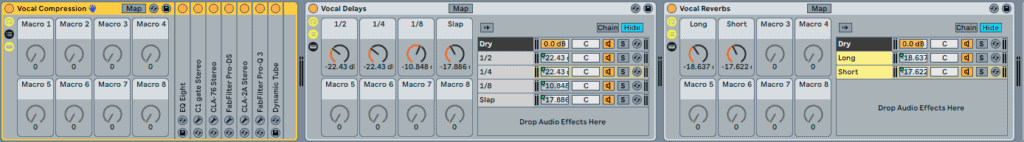 Vocal Mixing Chain