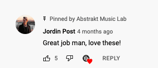 Jordin Post's Youtube Comment